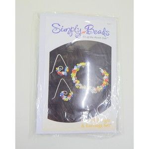 Annie’s Attic Simply Beads Kit of the Month Crystal Bangle & Earrings Set BD031